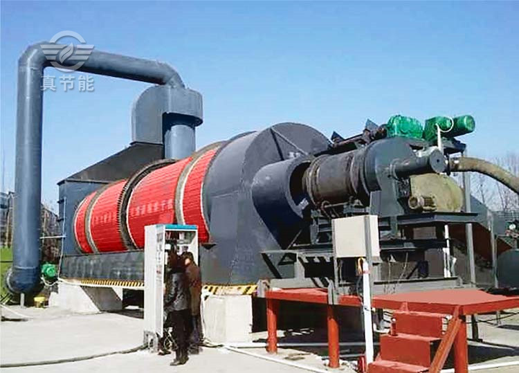 真節能新型滾筒酒糟烘干機