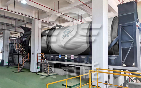 薯渣烘干設備運行現場 薯渣烘干設備運行現場